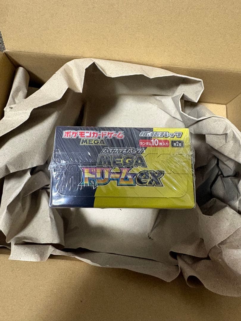 ポケモンカードゲーム MEGAドリームEX box シュリンク付