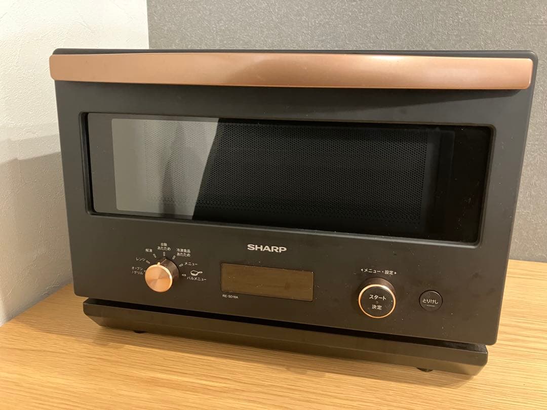 【ジャンク品】SHARP シャープ　オーブンレンジ RE-SD18A-B