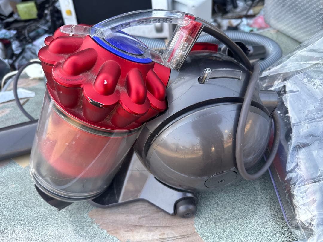 Dyson DC48 掃除機本体 グレー/レッド