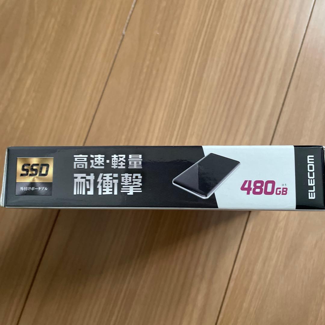ELECOM 外付けSSD 480GB ESD-ED0408GBK