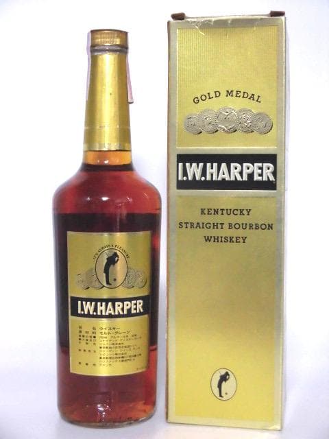 【L2】I.W.ハーパー 1992 43％ 旧ボトル 正規品 箱付 750ml