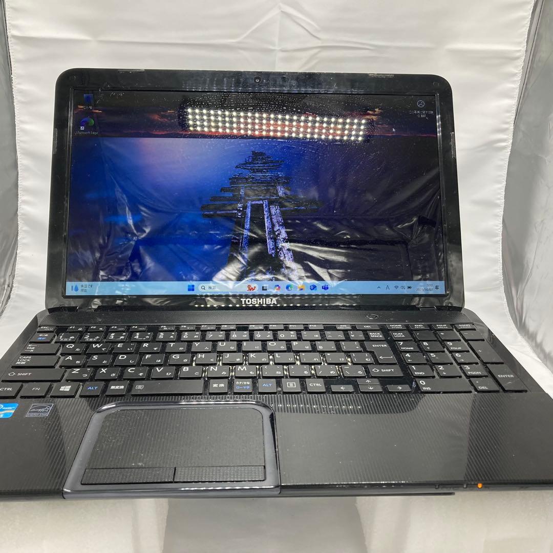 高性能ノートパソコン 大画面 バッテリー良好！ 東芝 オフィス 09