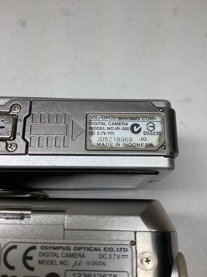 普*9様 ジャンクOLYMPUS μ-10&IR-300 まとめて２点