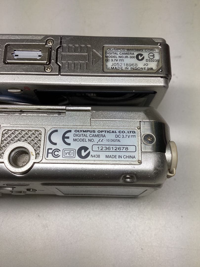 普*9様 ジャンクOLYMPUS μ-10&IR-300 まとめて２点