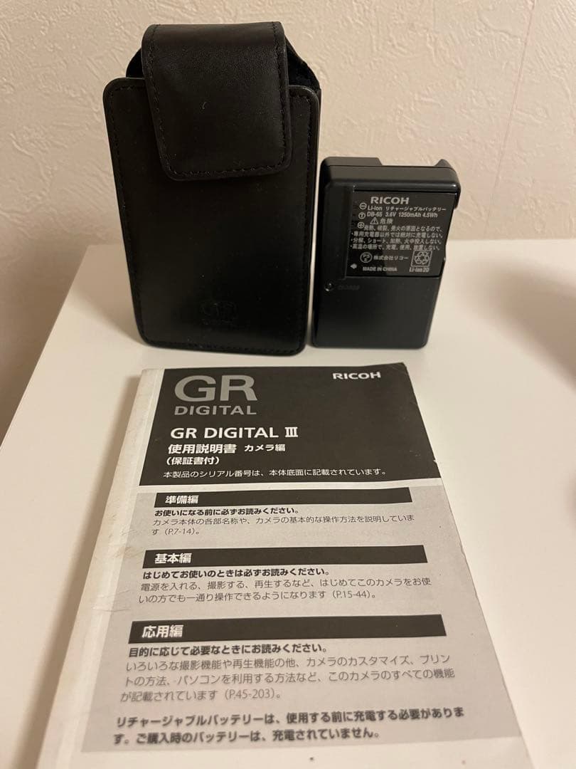 GR DIGITAL Ⅲ リコー GR デジタル3とフードアダプターセット