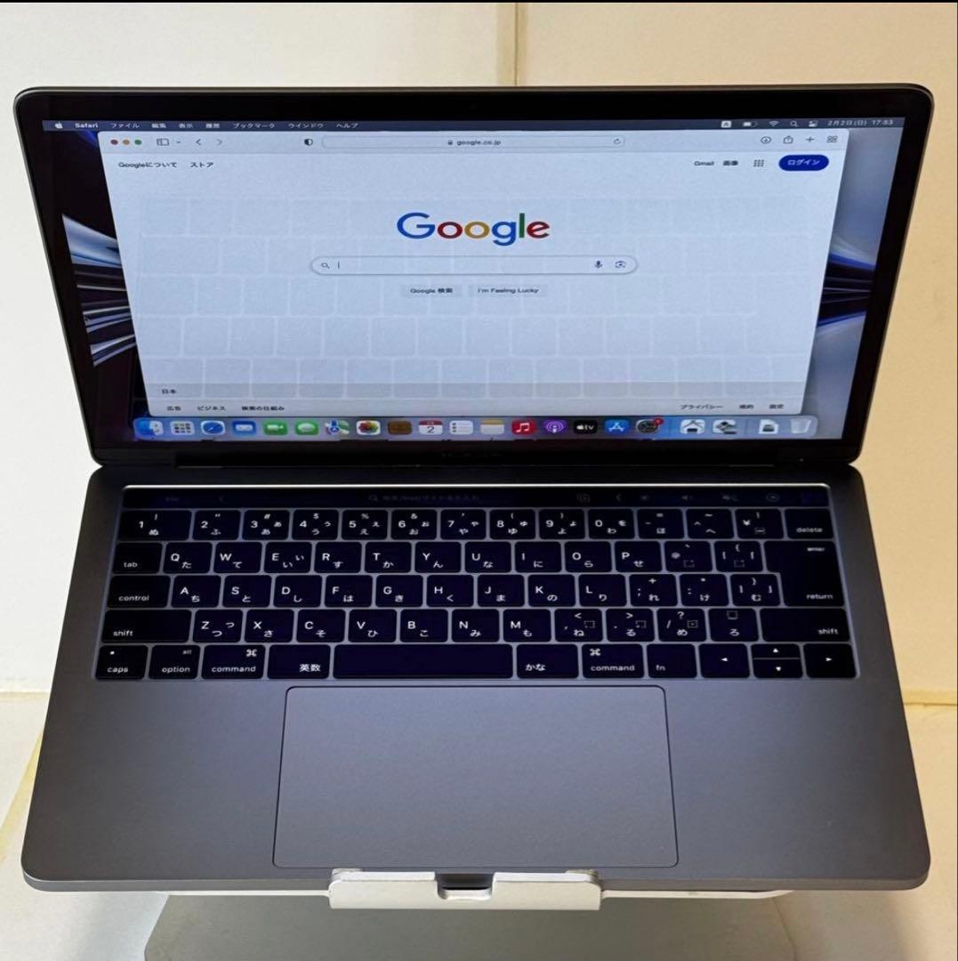 CTO MacBook Pro13㌅ i7/16G/500G指紋認証 タッチバー