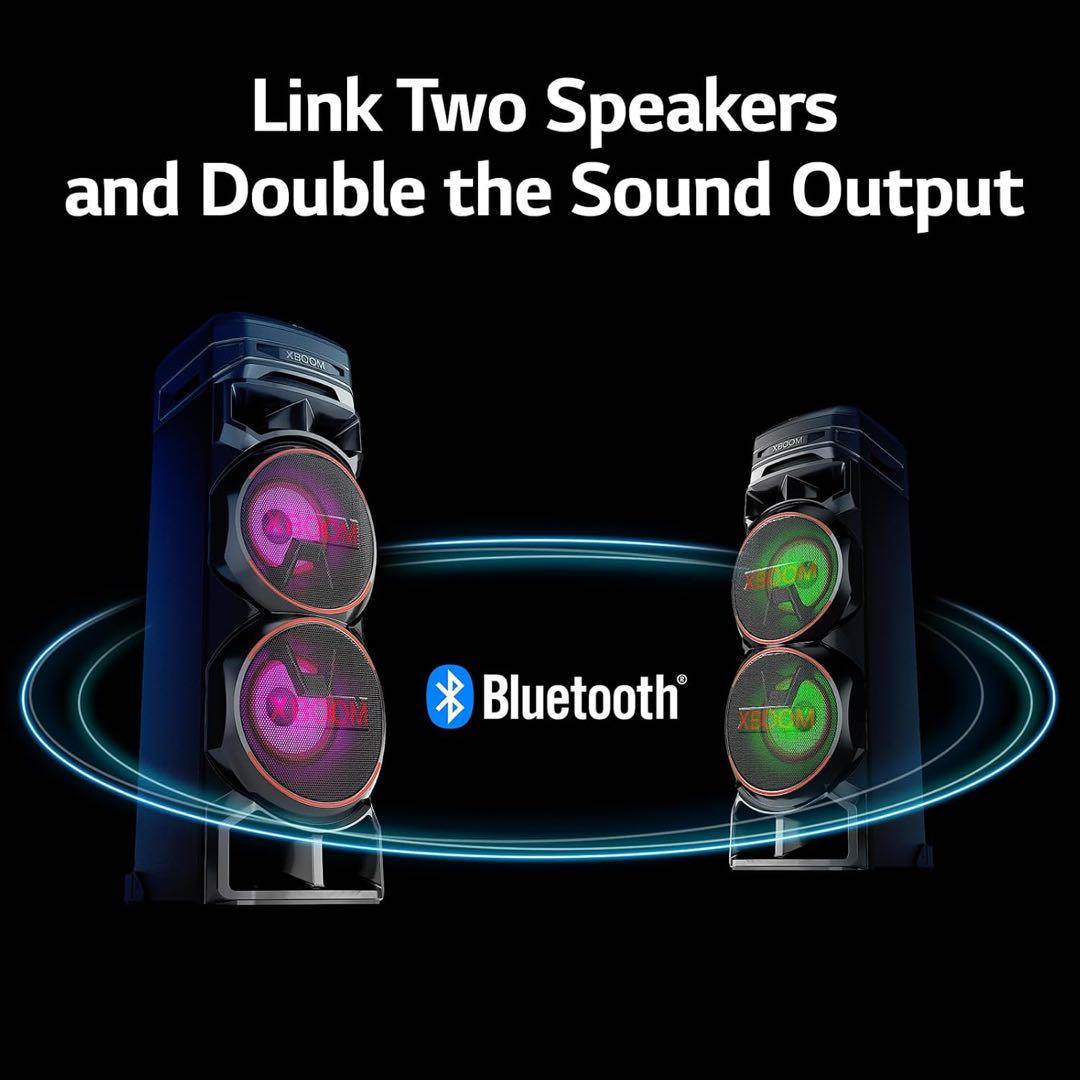 LG XBOOM ON9 Bluetooth スピーカー 2台セット