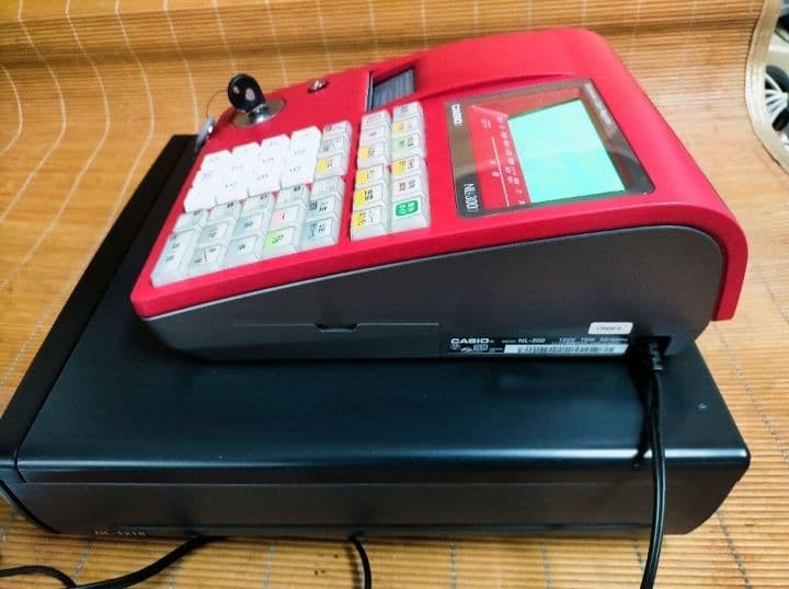 カシオレジスター　TE-340/NL300　フル設定無料　040435