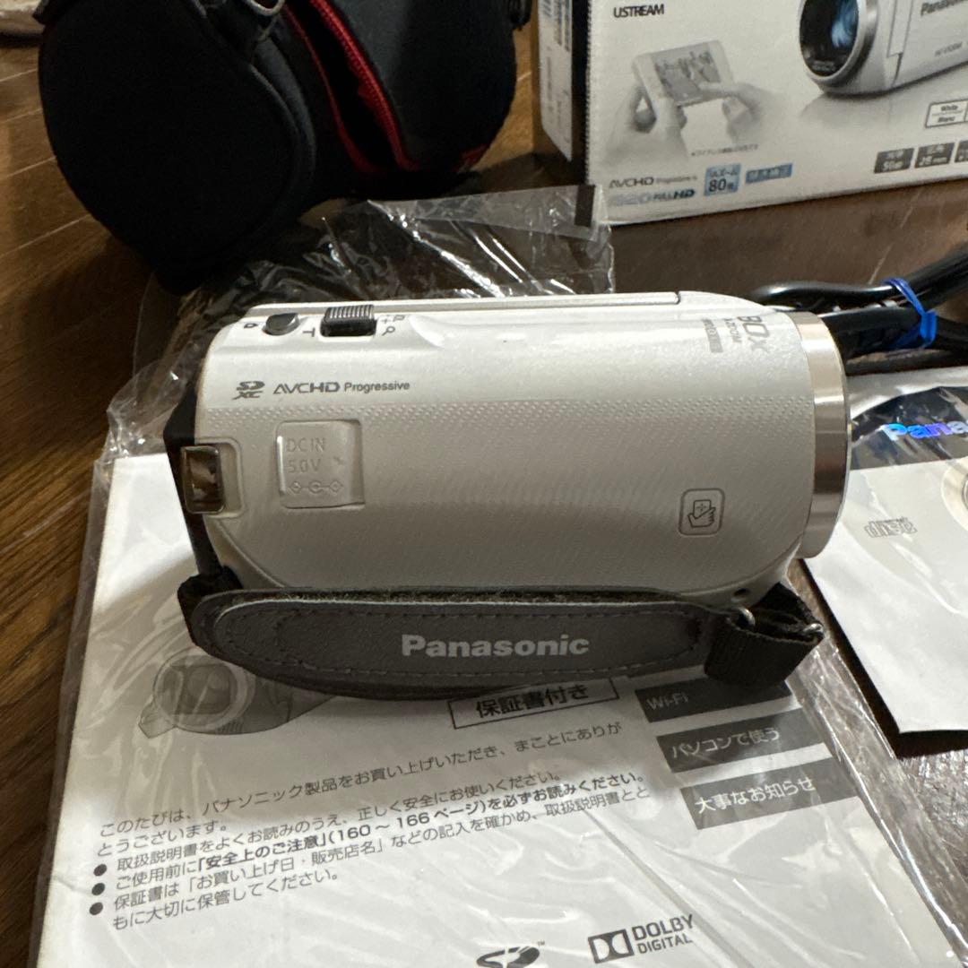 Panasonic HC-V520M/デジタルハイビジョンビデオカメラ/一部異常