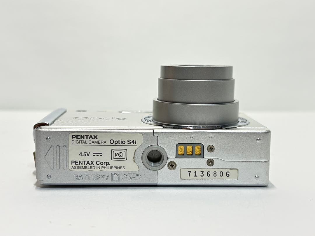 PENTAX Optio S4i コンパクトカメラ コンデジ デジカメ 難あり