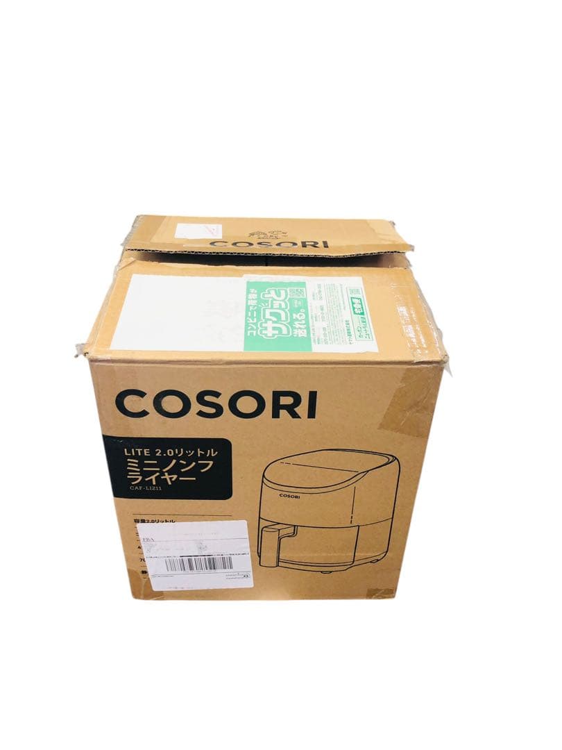 【開封済・未使用】COSORI ノンフライヤー ２L ミニ 卓上 省エネ 1人用