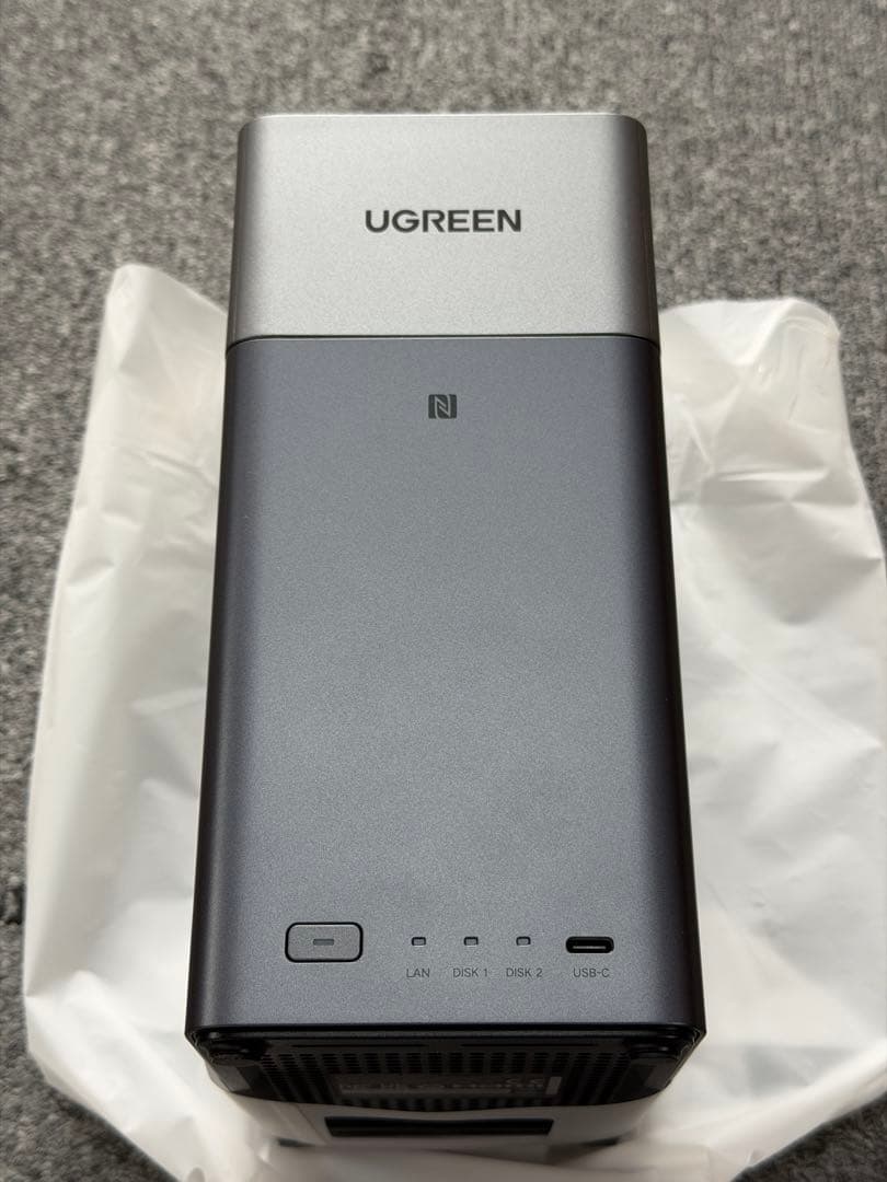 UGREEN NASync DH2300 ＋ LANアダプター2.5Gbps