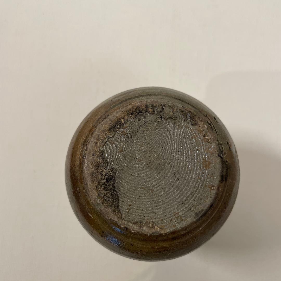 信水作　丹波焼　茶入　茶道具
