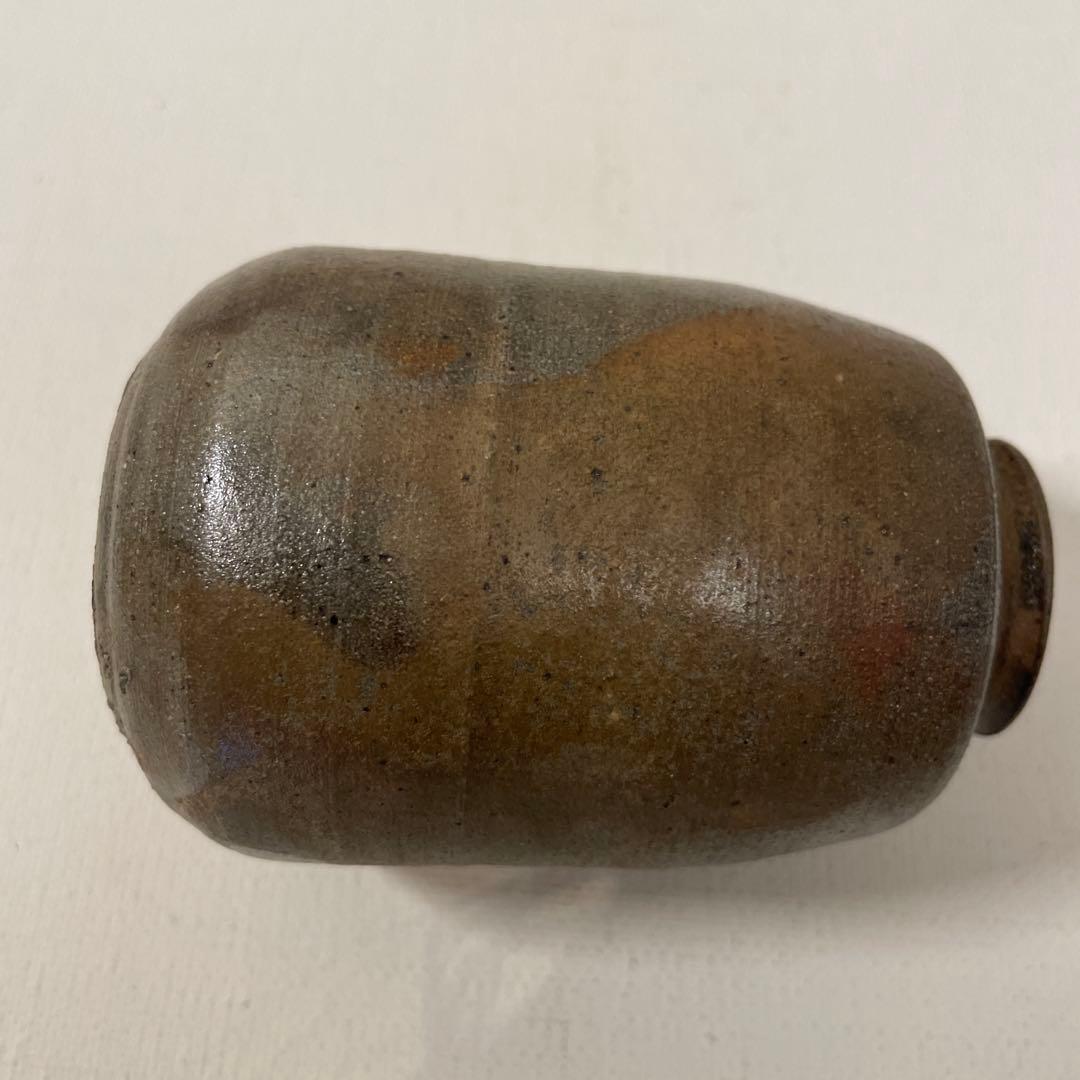 信水作　丹波焼　茶入　茶道具