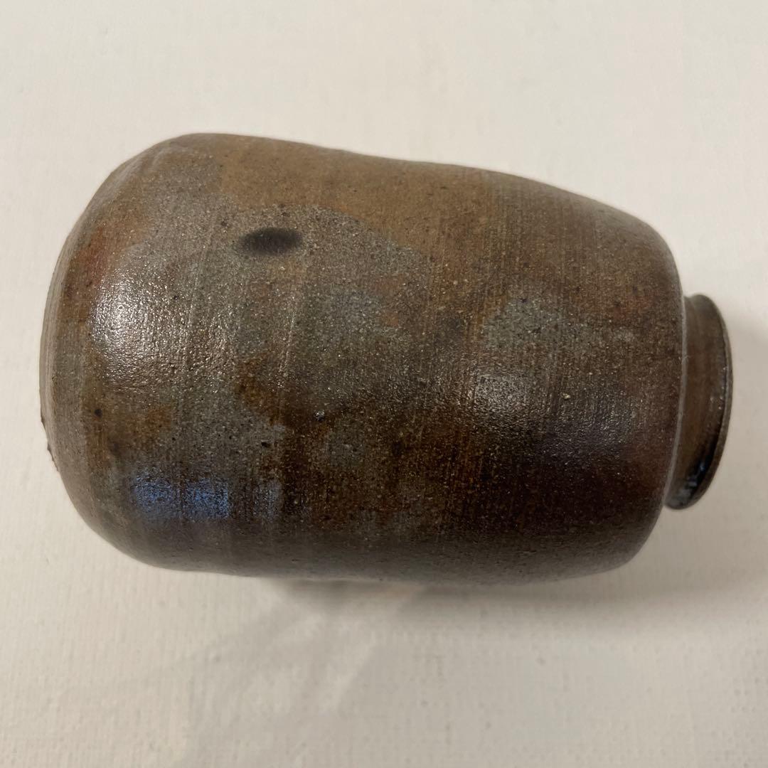 信水作　丹波焼　茶入　茶道具