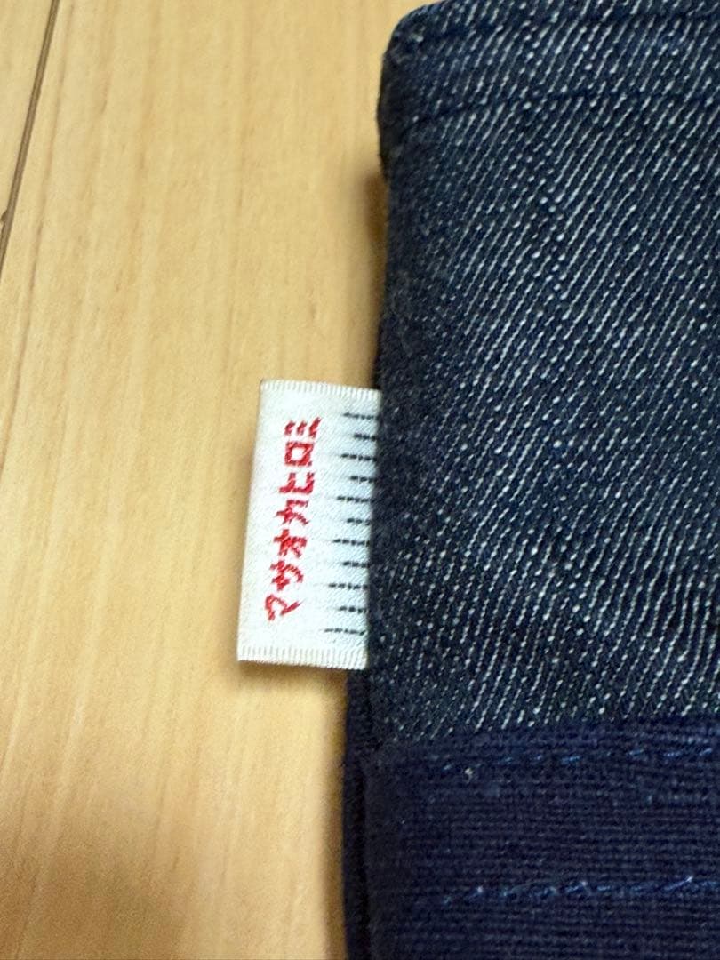 美品★ 一点もの 5inch マサオカヒロミ デニム前掛け トートバッグ