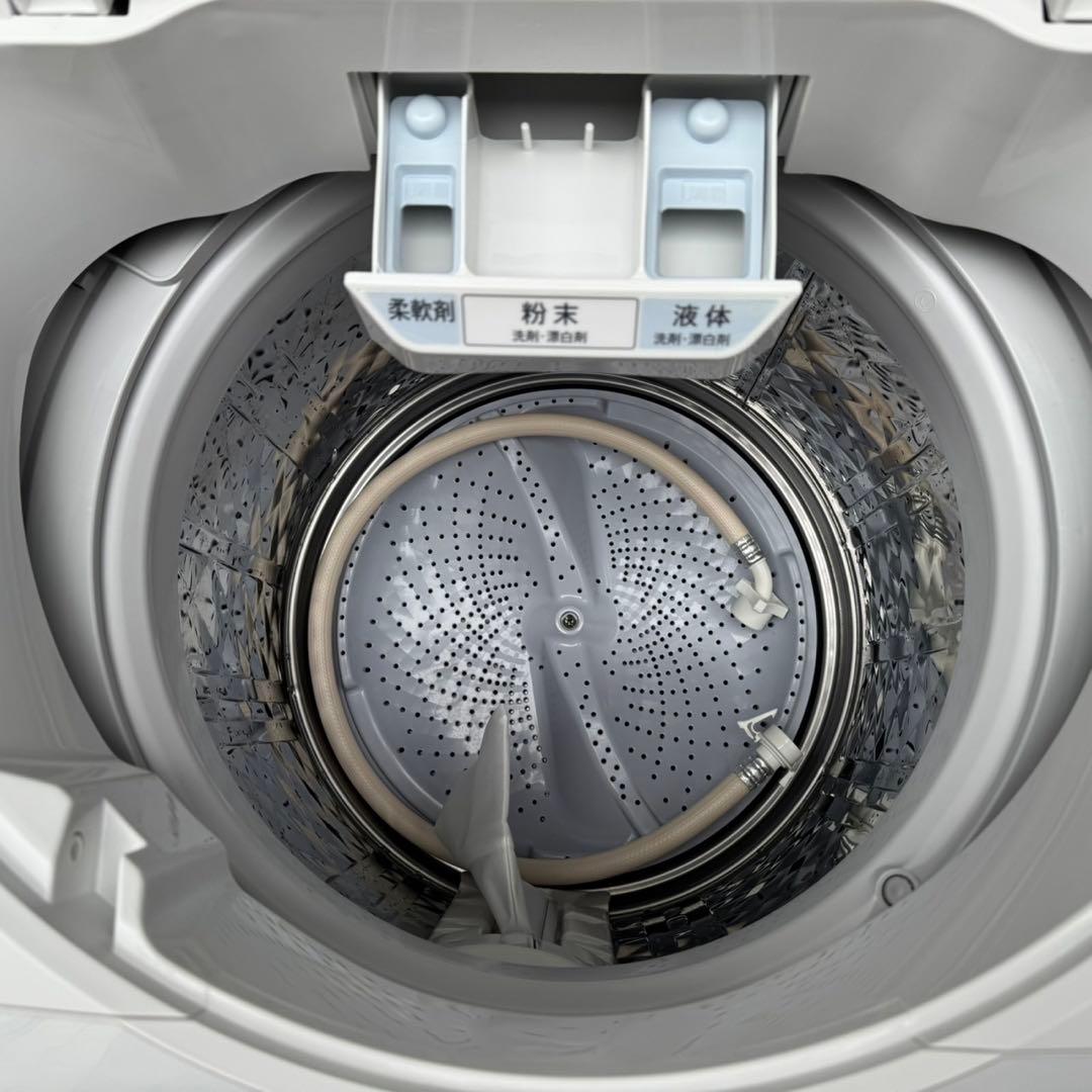 345⭐️2022年製美品★シャープ　洗濯機　8KG 大型　インバーター　大容量