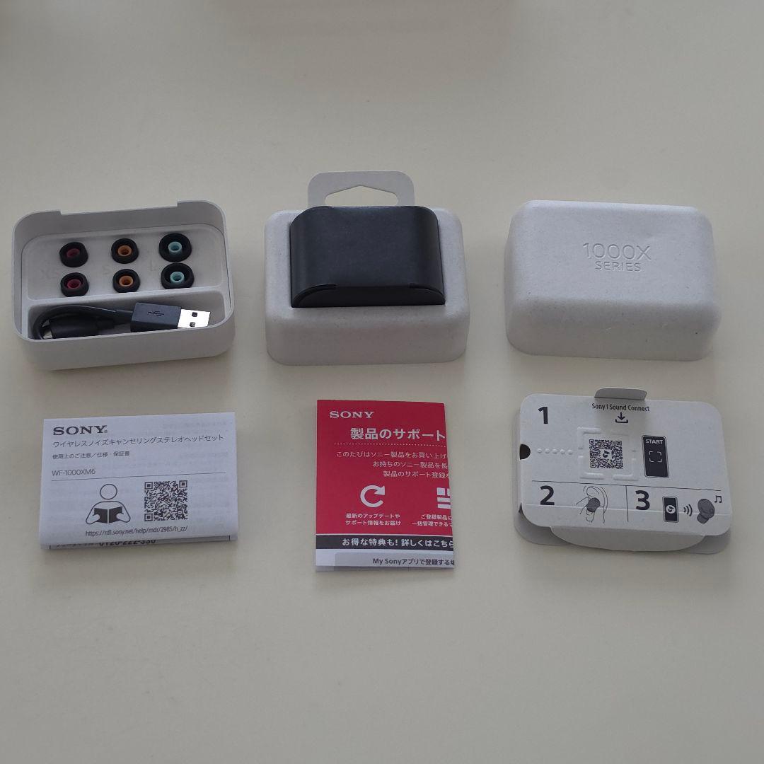 【動作確認済み】WF-1000xm6 SONY ワイマレスイヤホン 注意事項あり
