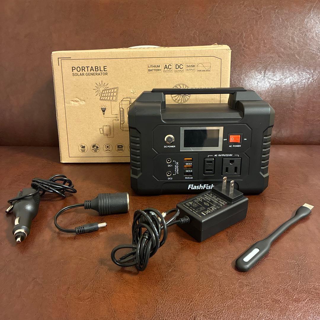 FlashFish ポータブルソーラー発電機