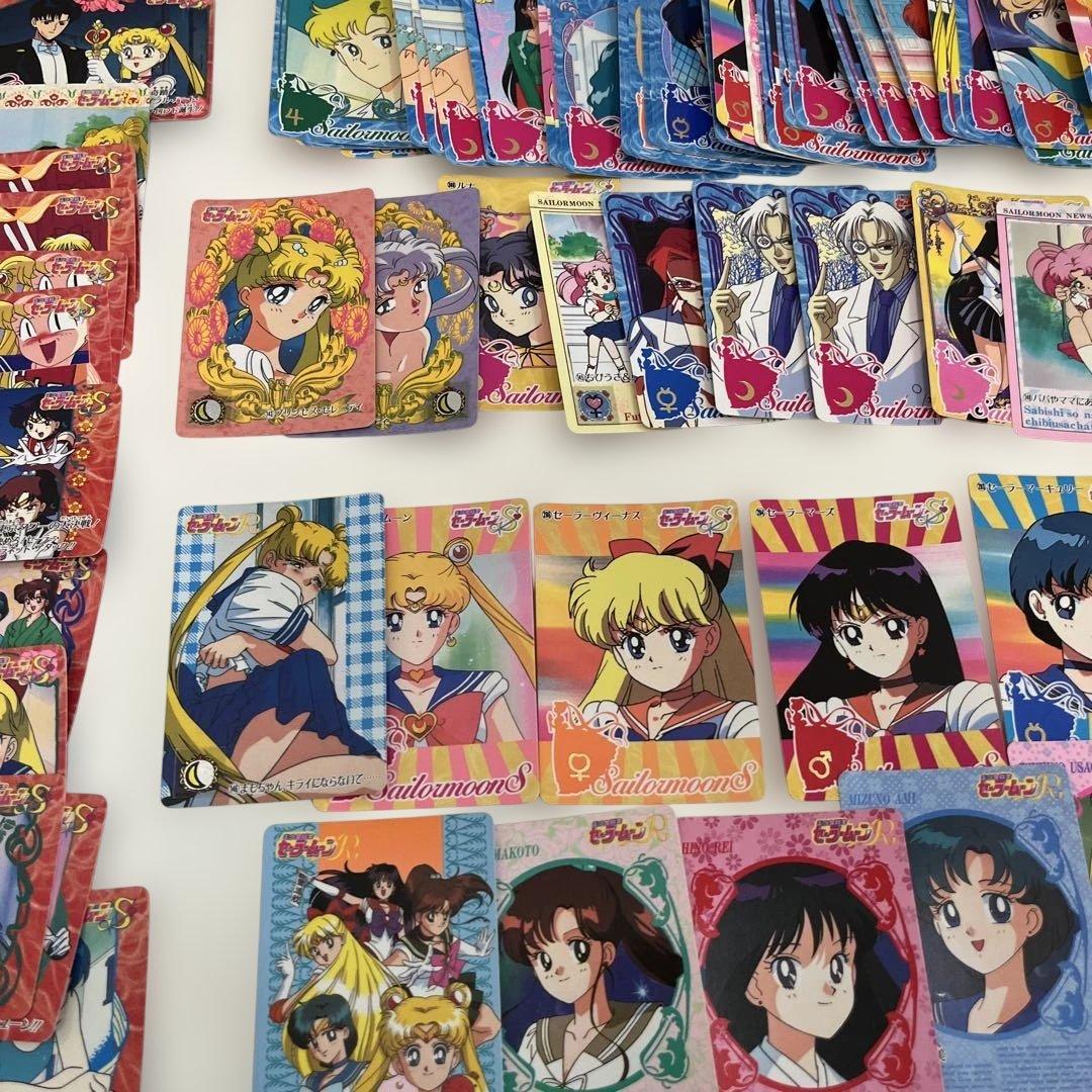 美少女戦士セーラームーン ト カードダスセット 250枚以上☆美品☆希少品