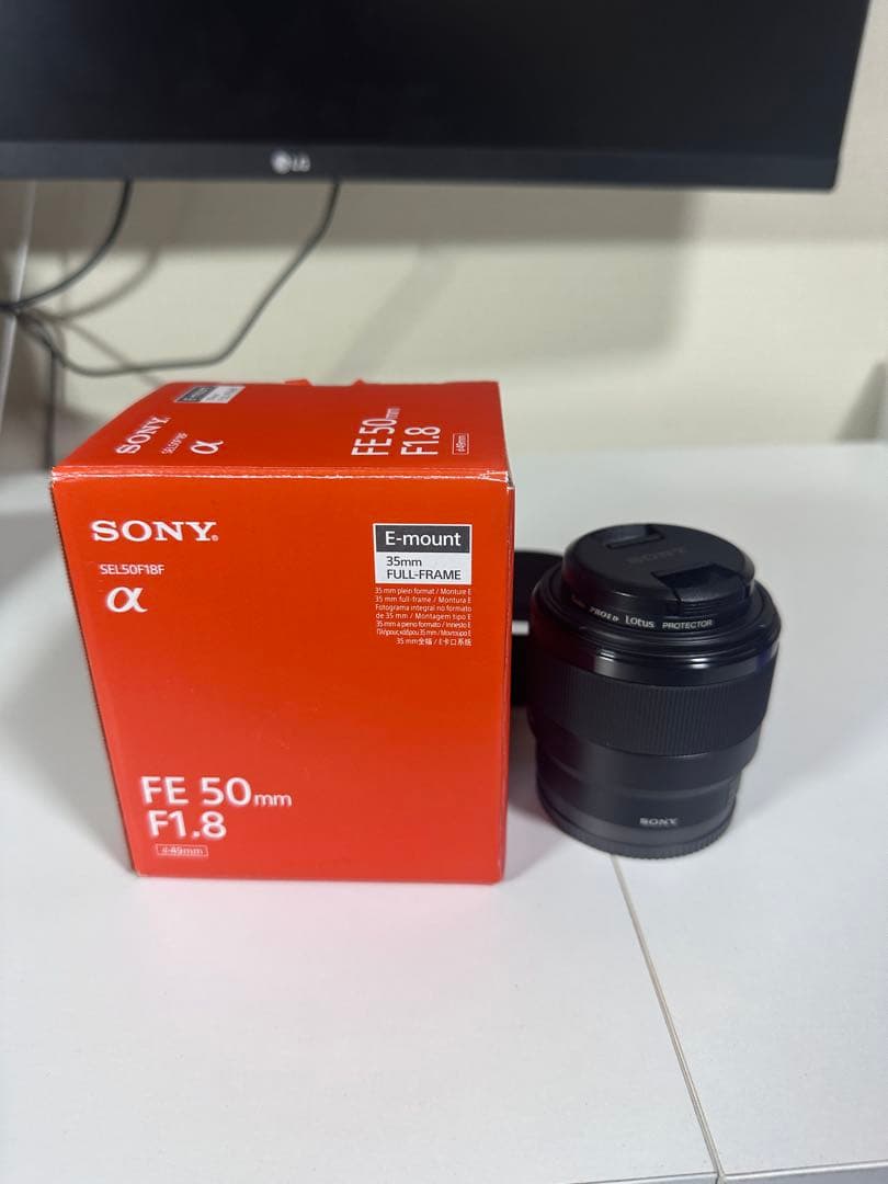 [中古]SONY FE 50mm F1.8 Eマウントレンズ