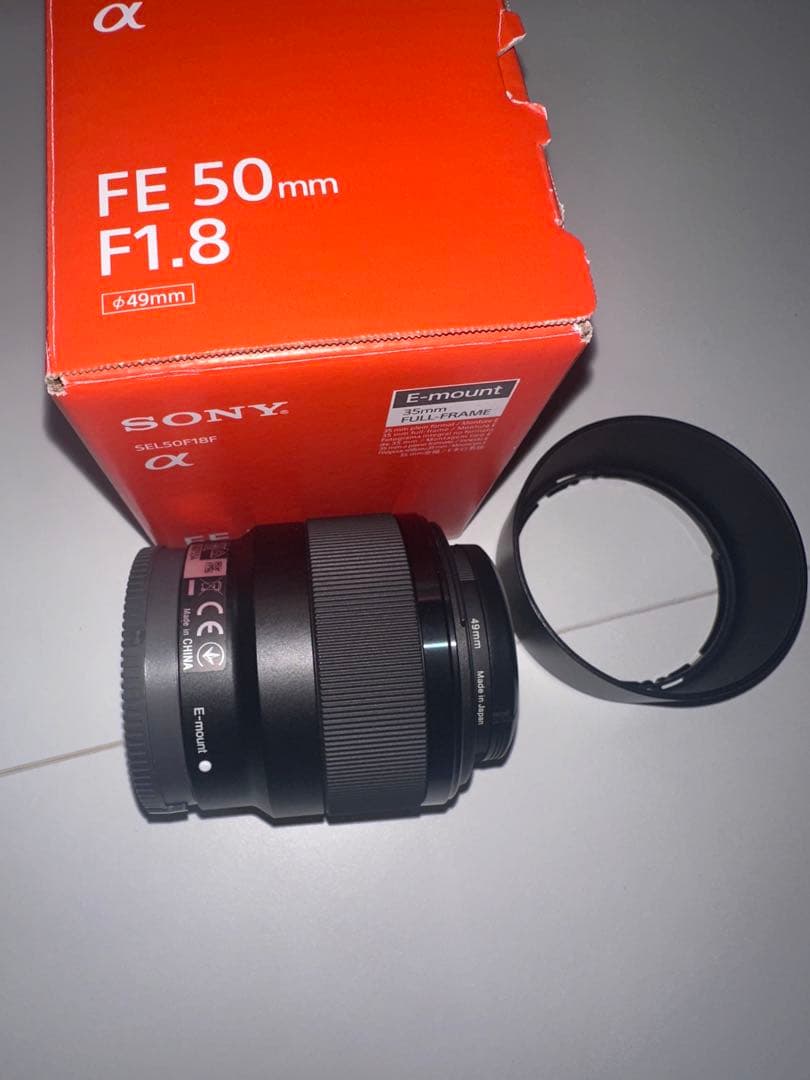 [中古]SONY FE 50mm F1.8 Eマウントレンズ