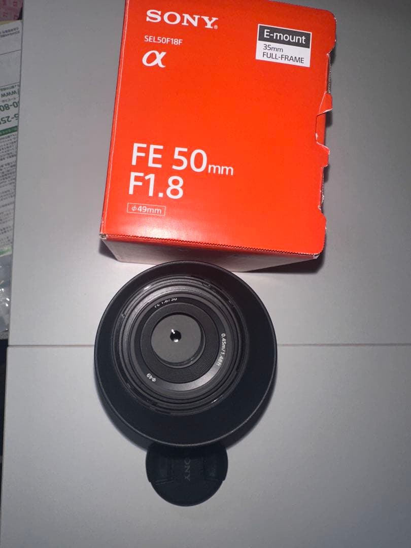 [中古]SONY FE 50mm F1.8 Eマウントレンズ