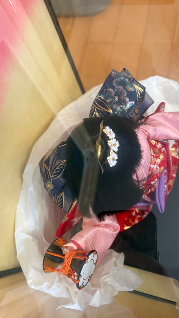 【博多人形「千寿」ガラスケース入り】お届け希望