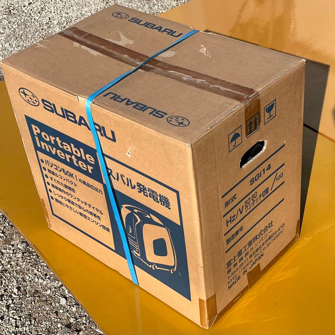 新品未開封★スバル SGi14★SUBARU ★インバーター発電機★パソコンOK