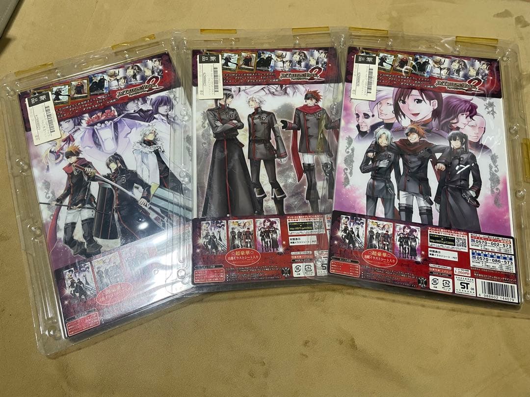 D.Gray-man カード　triple pack 2