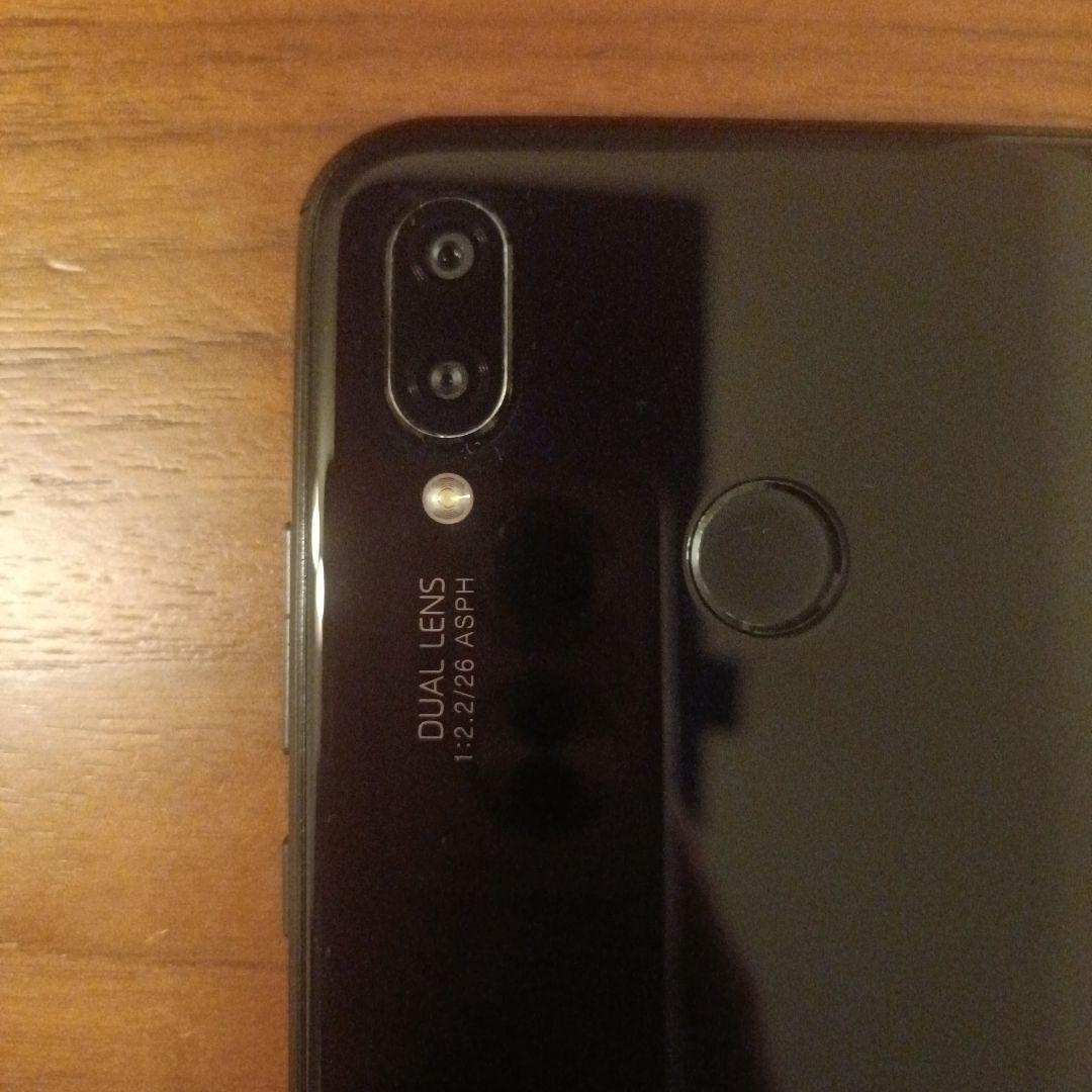 HUAWEI ブラック スマートフォン 本体