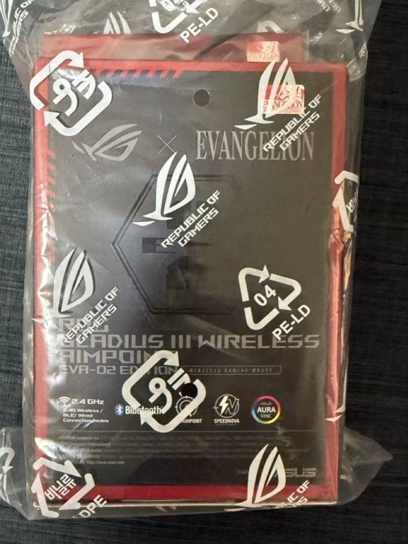 マウス・トラックボール ROG Gladius III Wireless EVA-02 Edition