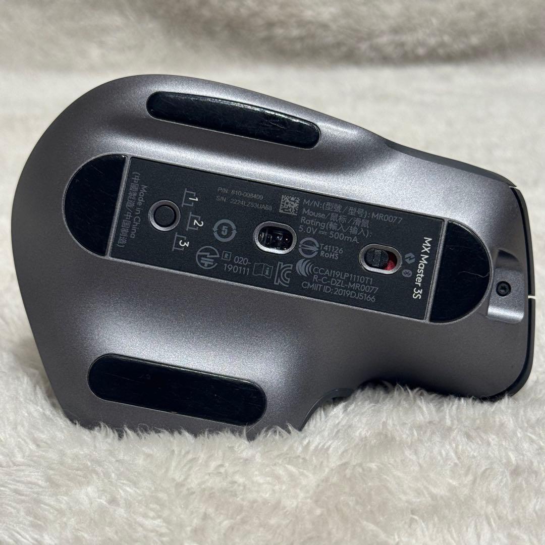 【動作確認済】ロジテック MX Master 3S 高性能ワイヤレスマウス