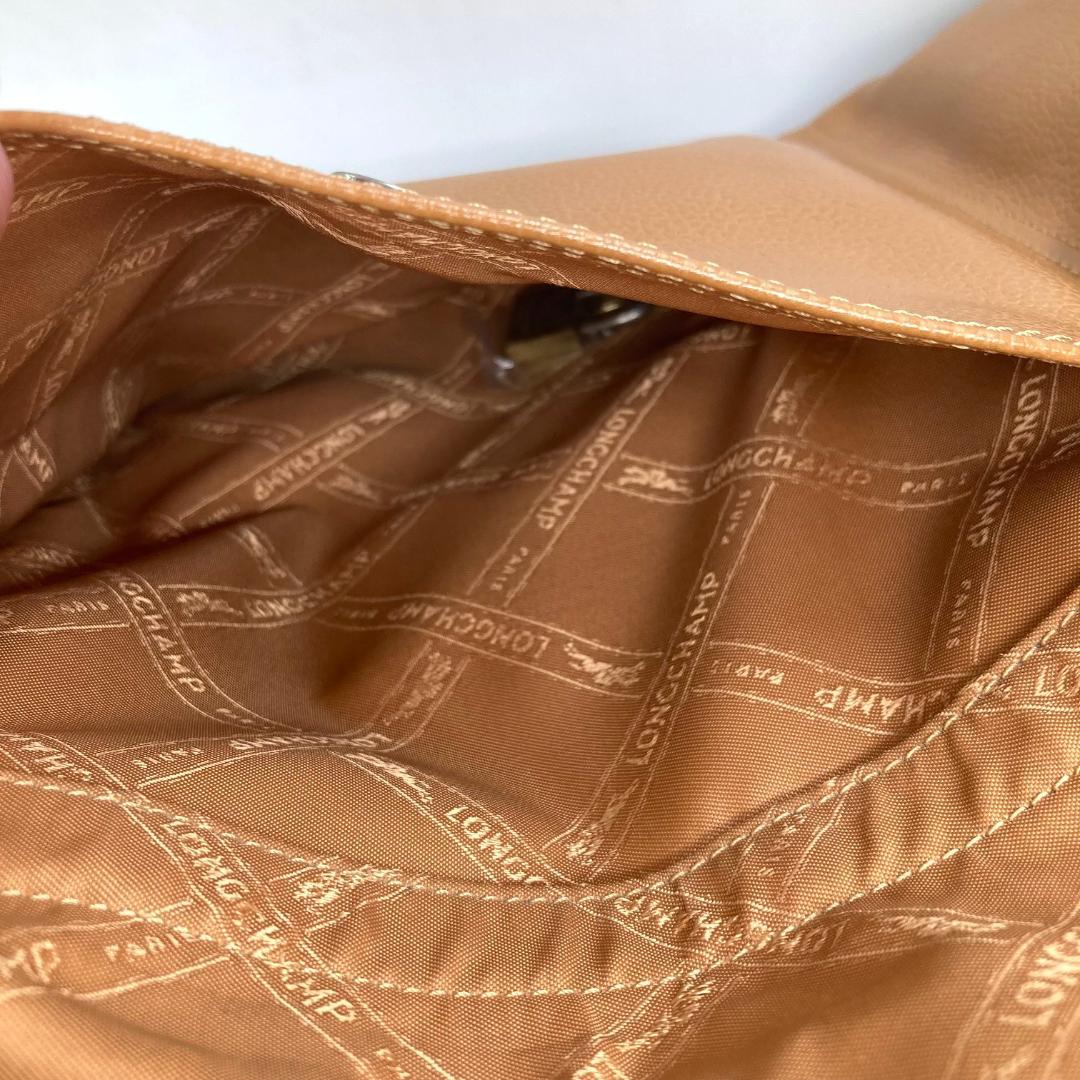 Longchamp ロンシャン　トラベルバッグ　キャメル