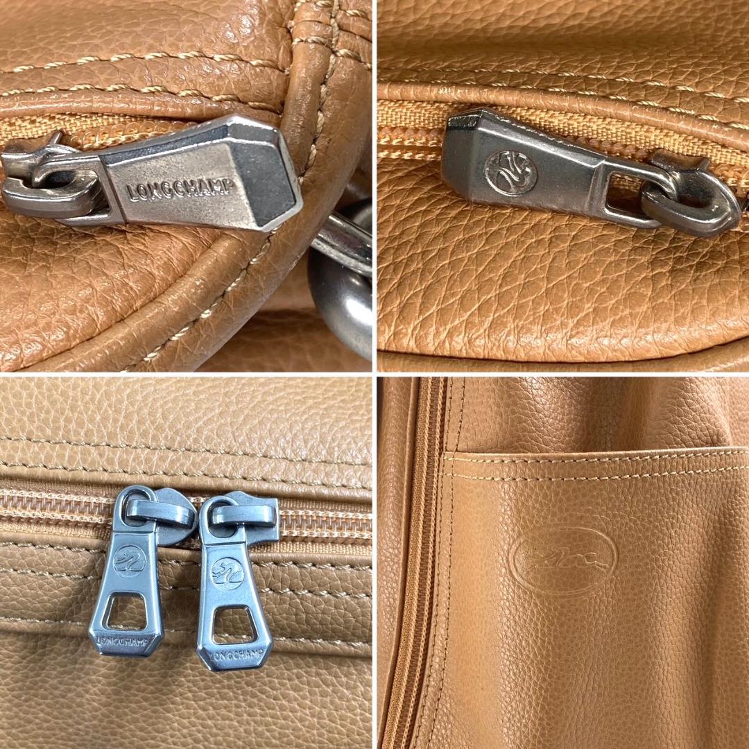 Longchamp ロンシャン　トラベルバッグ　キャメル