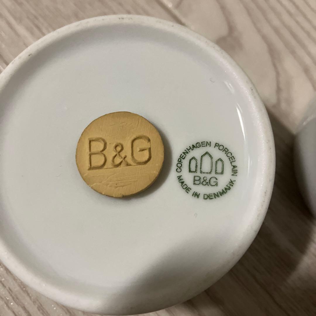 デンマーク　ヴィンテージ　B&G ビングオーグレンダール　ペッパー容器2点セット