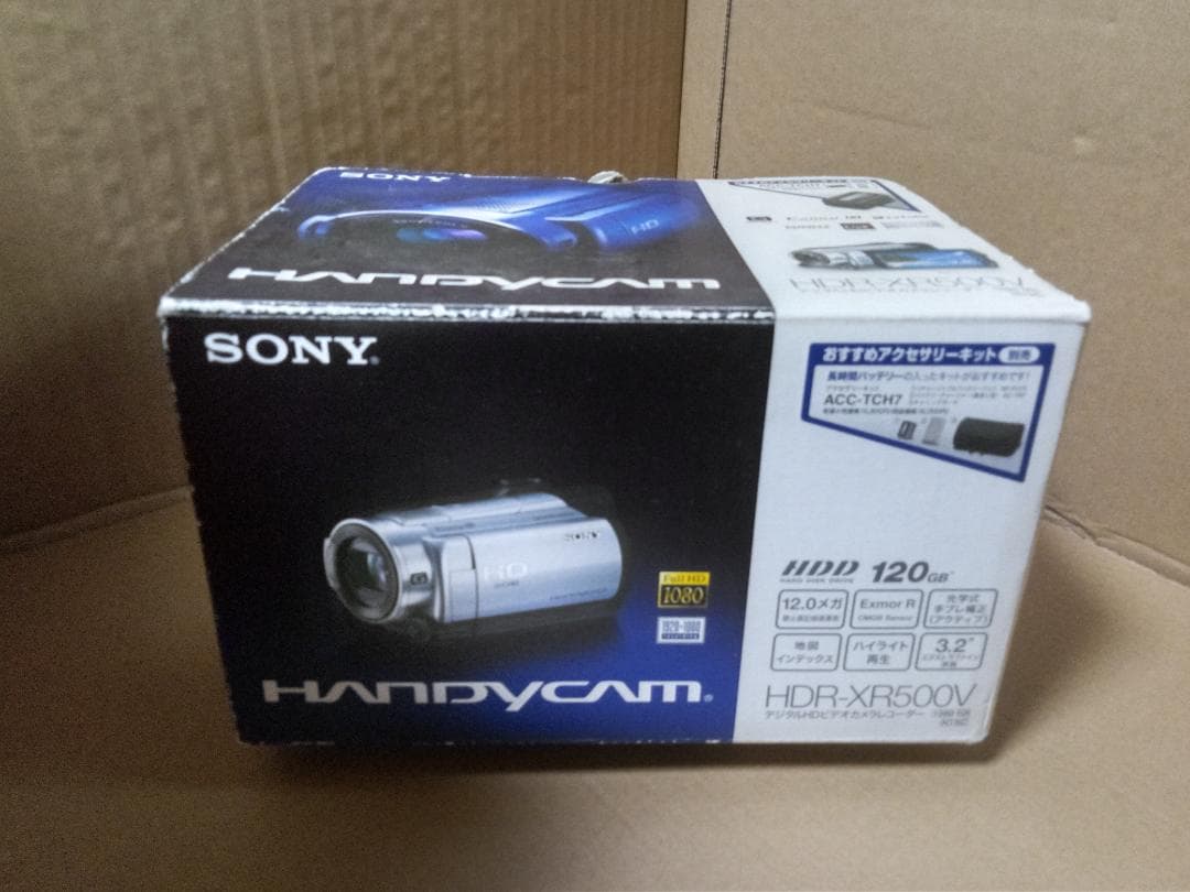 SONY ソニー デジタルビデオカメラ HDR-XR500V ワイコン付属