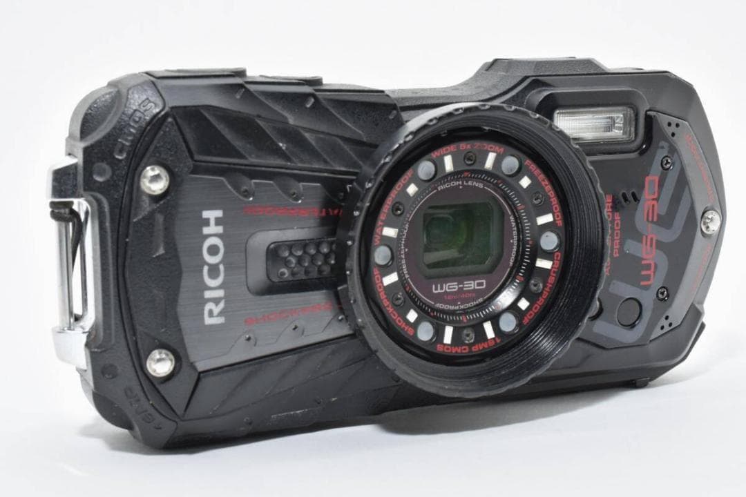 リコー　RICOH WG-30 ブラック ＃A454