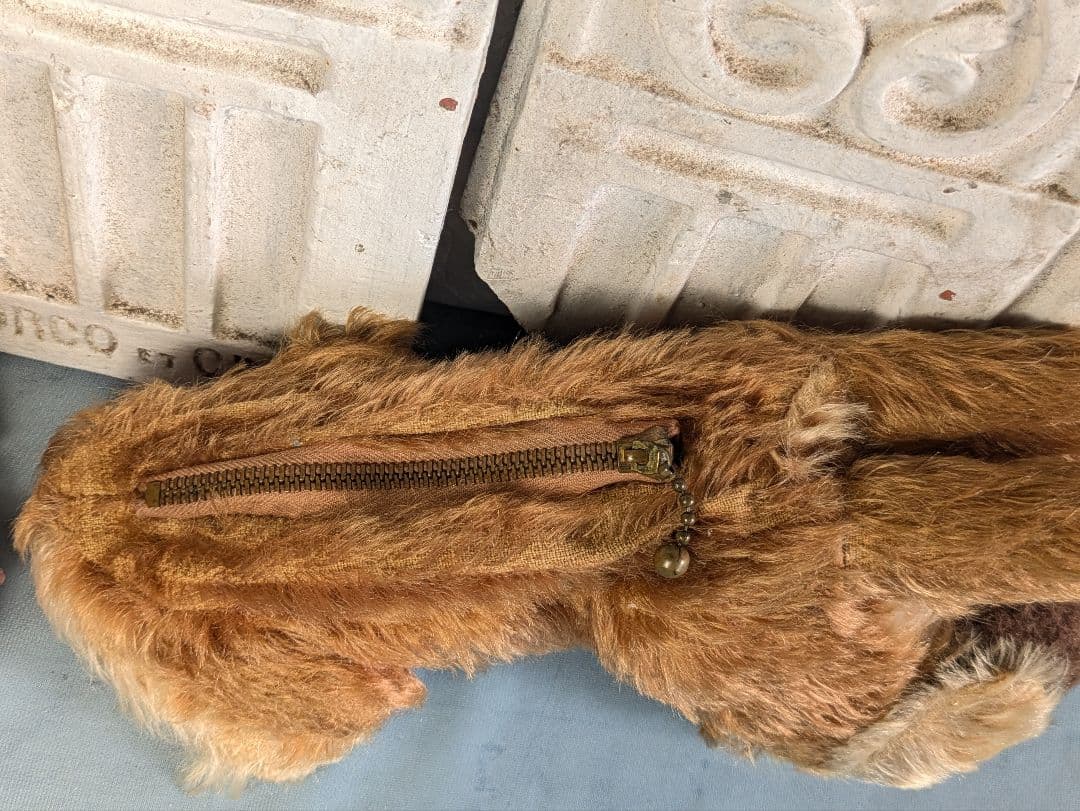 イギリス アンティーク 犬 ぬいぐるみ パジャマケース ベビーサイズ