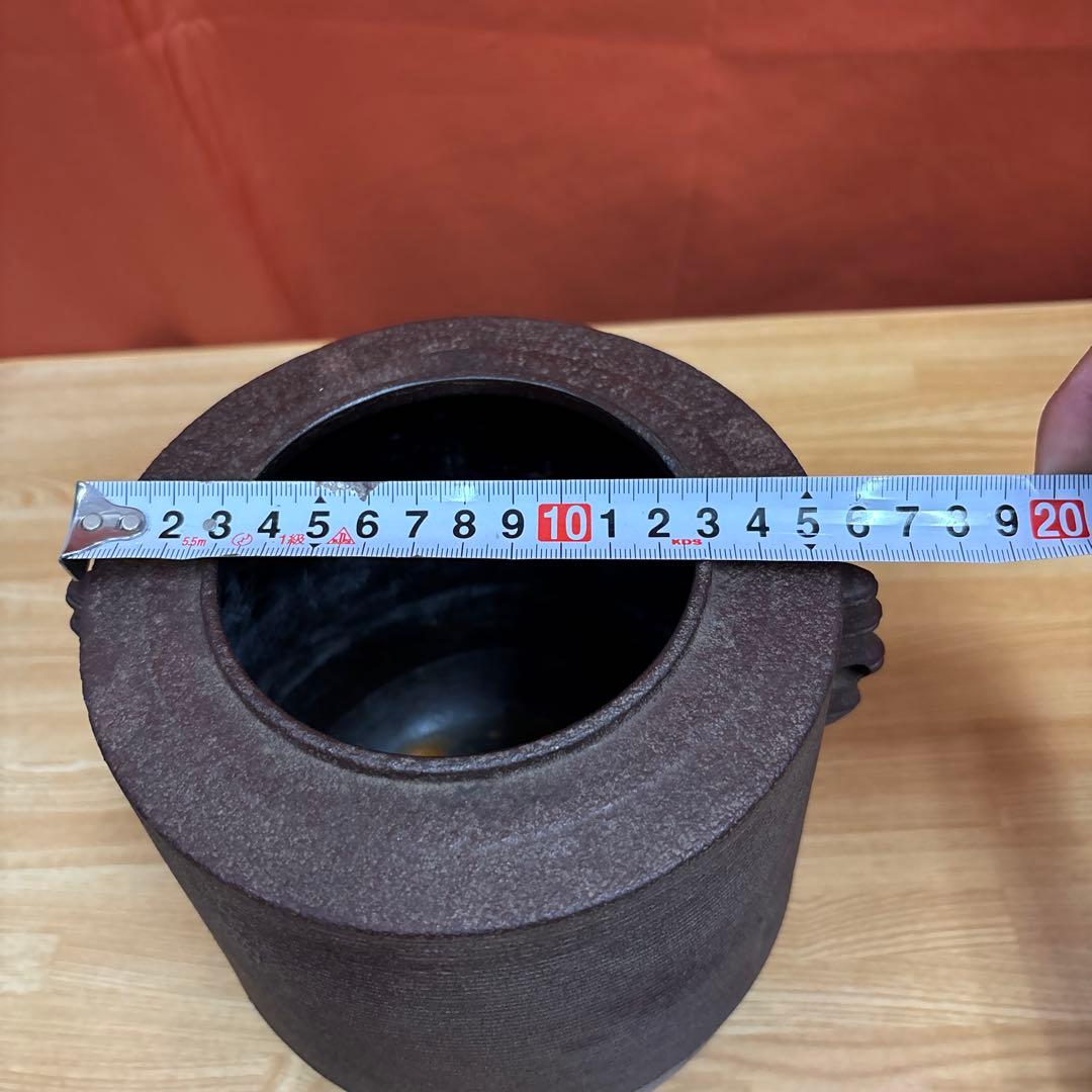 釜師 高橋敬典 筒糸目釜 茶釜 茶道具