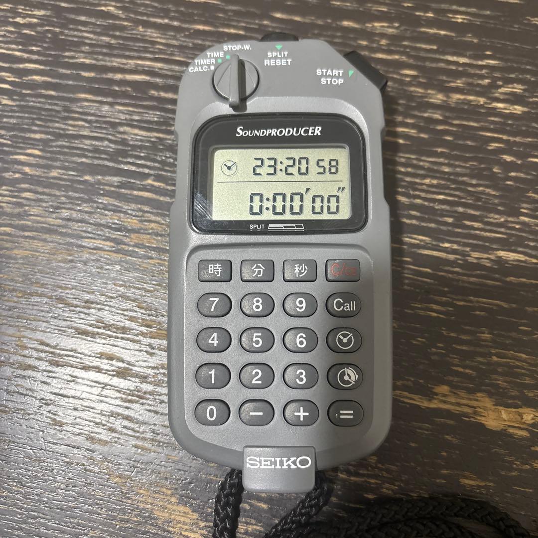 SEIKO Sound Producer ストップウォッチ