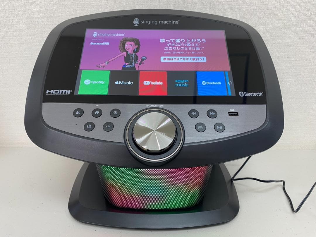Singing Machine Wi-Fi カラオケマシーン 手軽に歌える