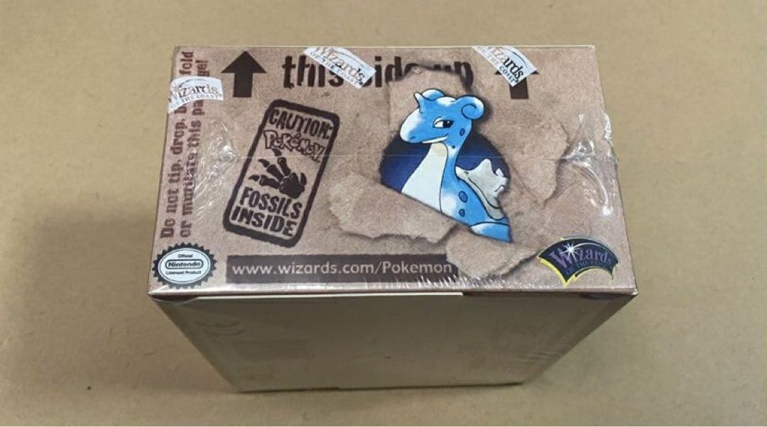 ポケモンカード Fossil 1st Edition 英語版　未開封box