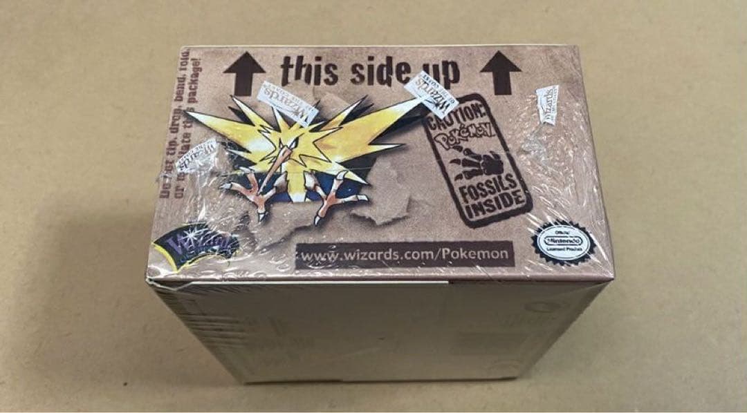 ポケモンカード Fossil 1st Edition 英語版　未開封box