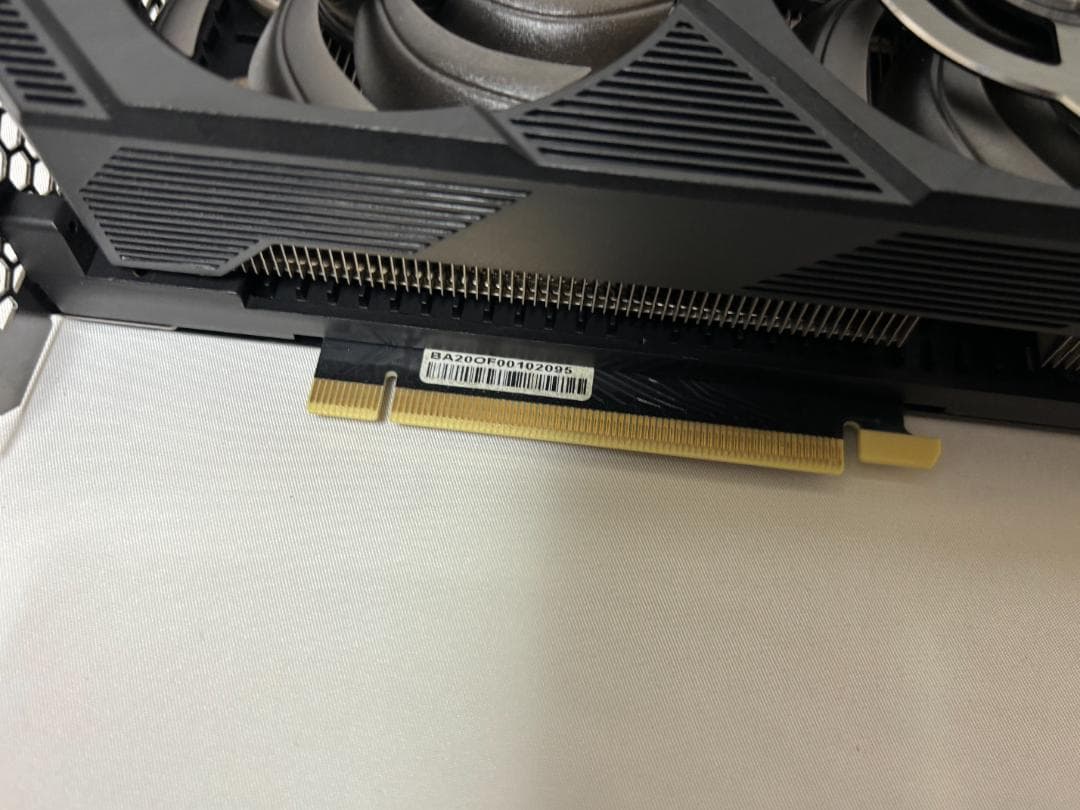 【動作品・訳あり】Palit RTX 3070 Gaming Pro 8GB