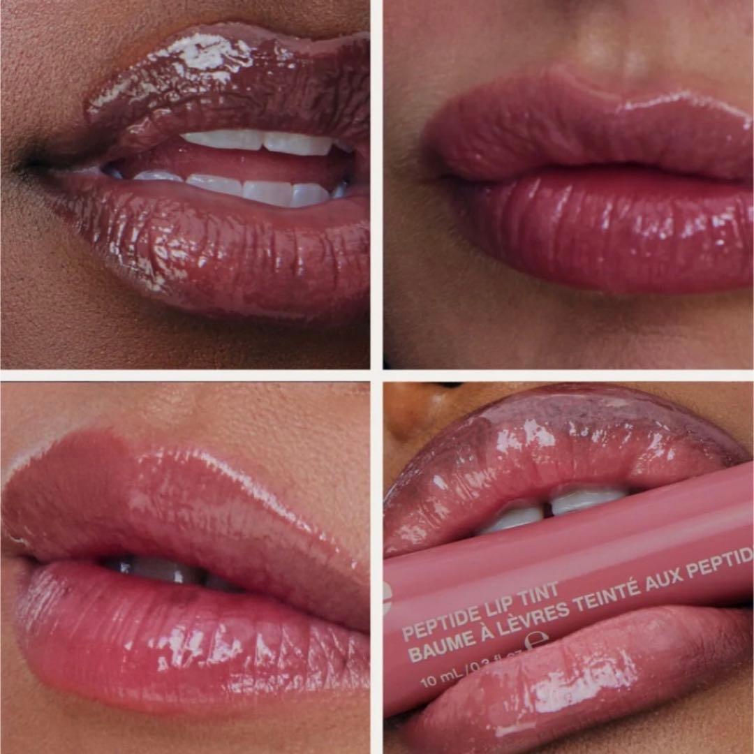 リップグロス rhode skin peptide lip tint salty tan