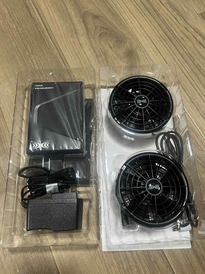 空調服スターターキットバッテリー、ファン25v