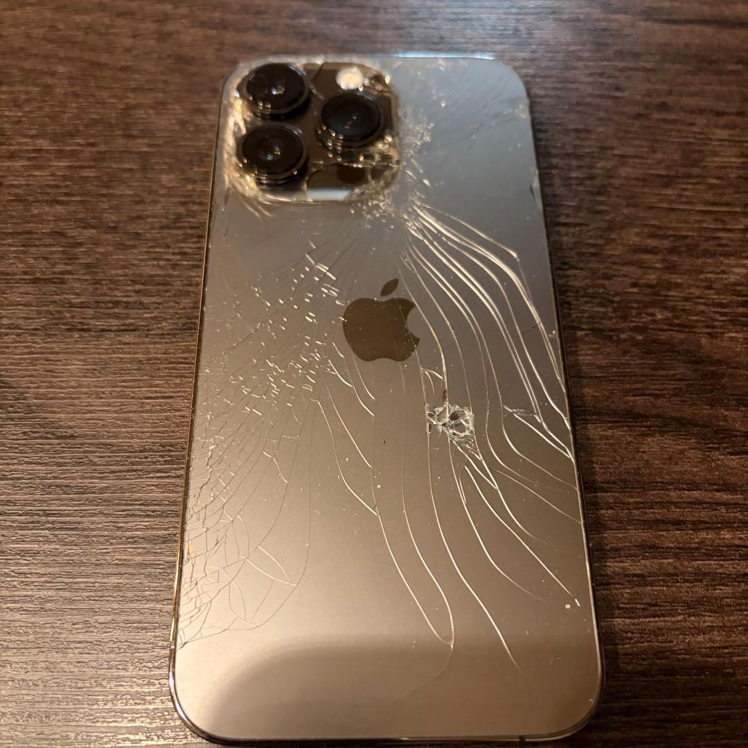 iPhone 13 Pro 256GB グラファイト【背面割れ・ジャンク品】