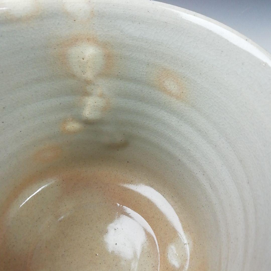 Ｔ６２２　茶碗　『御本立鶴　茶碗』『喜祥 造』　共箱　抹茶碗　茶道具