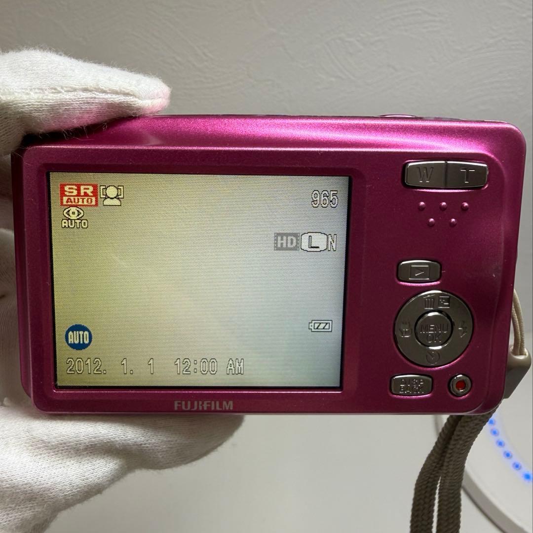 【動作確認済】FUJIFILM finepixJX700 ピンク　デジカメラ　☺︎